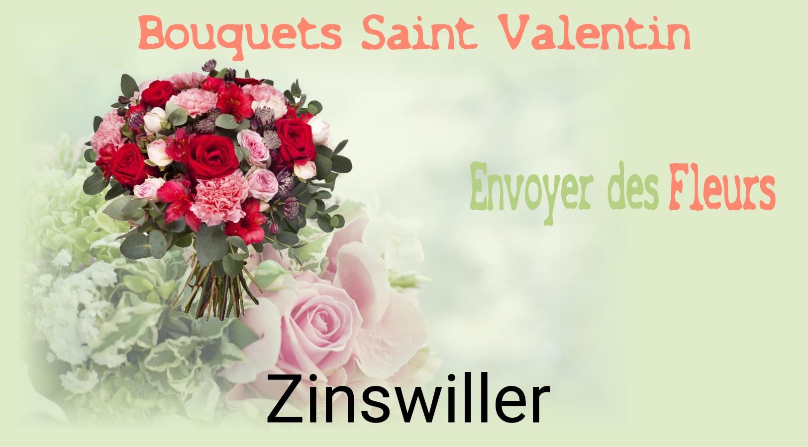 Roses de Saint-Valentin livrées à Zinswiller